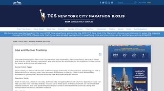 NYC Marathon Mobile App - TCS New York City Marathon