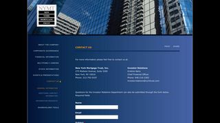 Contact Us | New York Mortgage Trust