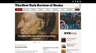 The New York Review of Books: Home
