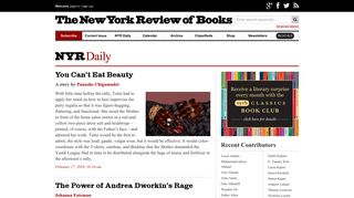 NYR Daily | The New York Review of Books