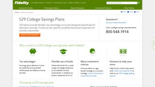 529 Plans - College Savings Plans - Fidelity