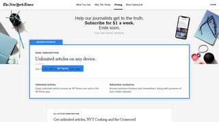 The New York Times: Digital and Home Delivery Subscriptions