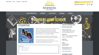 StudentVUE | Newberg Oregon School District