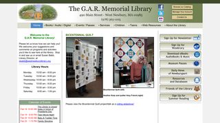 G.A.R.Memorial Library | West Newbury