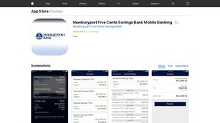 Newburyport Five Cents Savings Bank Mobile Banking on the App ...