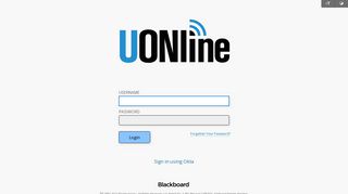 UoNline (Blackboard) - University of Newcastle
