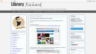 Library Richard: Free Newcastle College Email Accounts