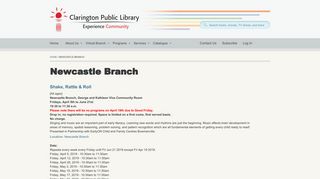 Newcastle Branch | Clarington Public Library