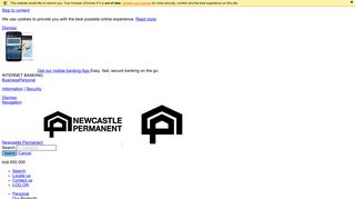 New online banking is here! - Newcastle Permanent