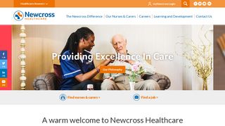 A warm welcome to Newcross Healthcare | Newcross
