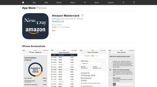 Amazon Mastercard on the App Store - iTunes - Apple