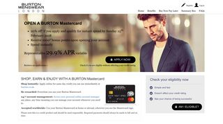 Burton Mastercard