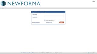 Newforma Info Exchange - Sign In