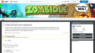 Problem with online saves in Newgrounds : Zombidle - Reddit