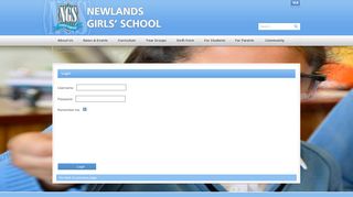 Login | Newlands Girls' School