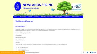 Newlands Spring Primary School - Useful Links & Resources