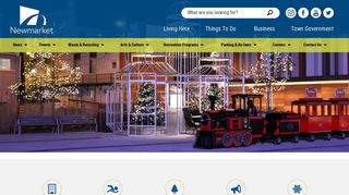 Official website for the Town of Newmarket