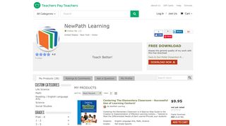NewPath Learning Teaching Resources | Teachers Pay Teachers