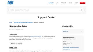 Usenetserver | Newsbin Pro Setup