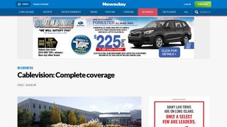 Cablevision: Complete coverage | Newsday