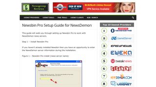 Newsbin Pro Setup Guide for NewsDemon - Newsgroup Reviews