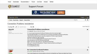 Connection Problems newsdemon - SABnzbd Forums
