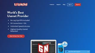 Giganews: World's Best Usenet Provider