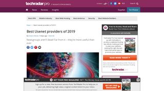 The best Usenet providers of 2018 | TechRadar