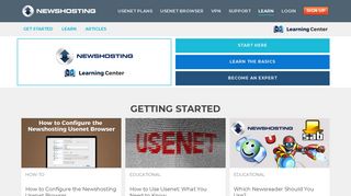 Learning Center - Newshosting Usenet