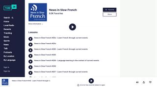 News in Slow French | Free Internet Radio | TuneIn