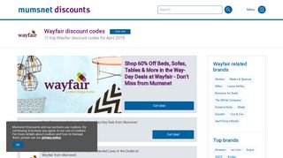 Wayfair Discount Codes & Voucher Codes for February - Mumsnet
