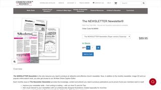 The NEWSLETTER Newsletter - Communication Resources, Inc