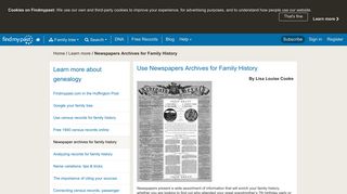 Newspapers Archives for Family History | findmypast.com