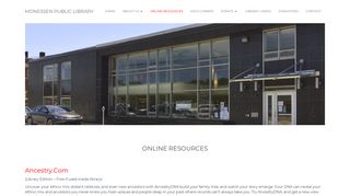 Online Resources | Monessen Public Library