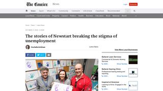 The stories of Newstart breaking the stigma of unemployment | The ...