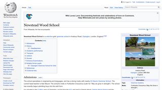 Newstead Wood School - Wikipedia