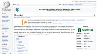 Newsvine - Wikipedia