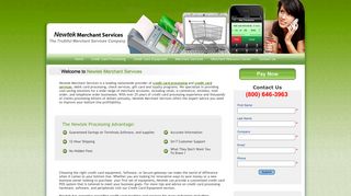 Credit Card Processing, Merchant Services, Credit Card Equipment