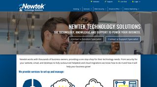 Newtek Web Hosting: Home