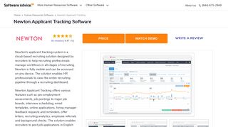 Newton Applicant Tracking - Software Advice