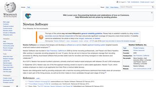Newton Software - Wikipedia