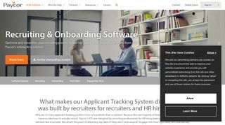 Recruiting Software & Applicant Tracking System | Paycor