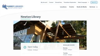 Newton Library | Surrey Libraries