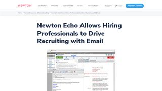 Newton Echo | Newton Software