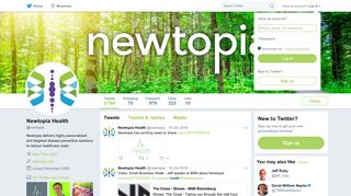 Newtopia Health (@newtopia) | Twitter