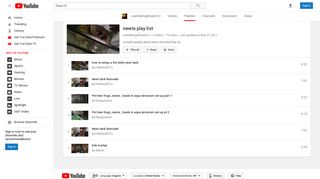 newts play list - YouTube