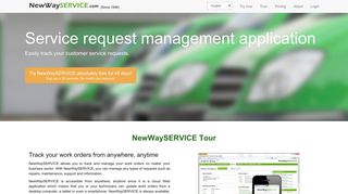 NewWaySERVICE - Service request management application