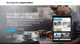 New York Times Replica Edition - NewspaperDirect