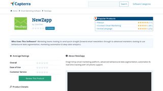 NewZapp Reviews and Pricing - 2019 - Capterra