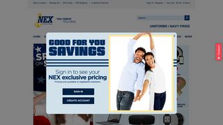 Navy Exchange: You Serve, You Save | Official Site
